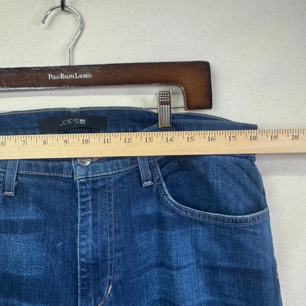 Joes Jeans The Rocker Ranger Slim Straight Jeans Mens Size 36 Blue Indie Rocker